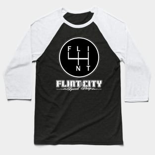 Flint City Speed Shop Baseball T-Shirt